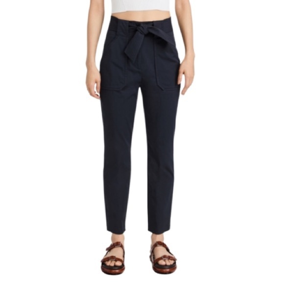 Veronica Beard Mahary Career Pants Navy 6 Office Siren Academia Preppy - Picture 9 of 15